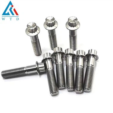 Titanium 12 Point Bolts
