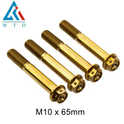 Titanium Front Caliper Bolts M10